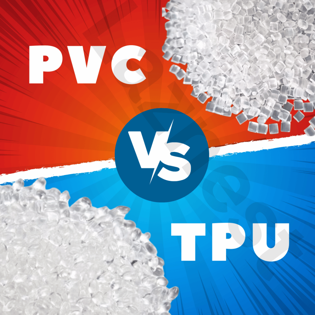 PVC vs TPU material comparison for inflatable products