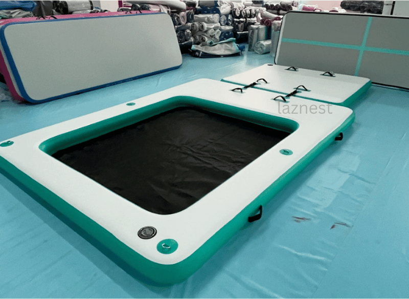 water hammocks in a Chinese factory