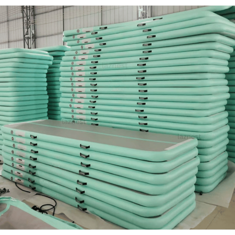 Air track Mats in a factory warehouse (5)