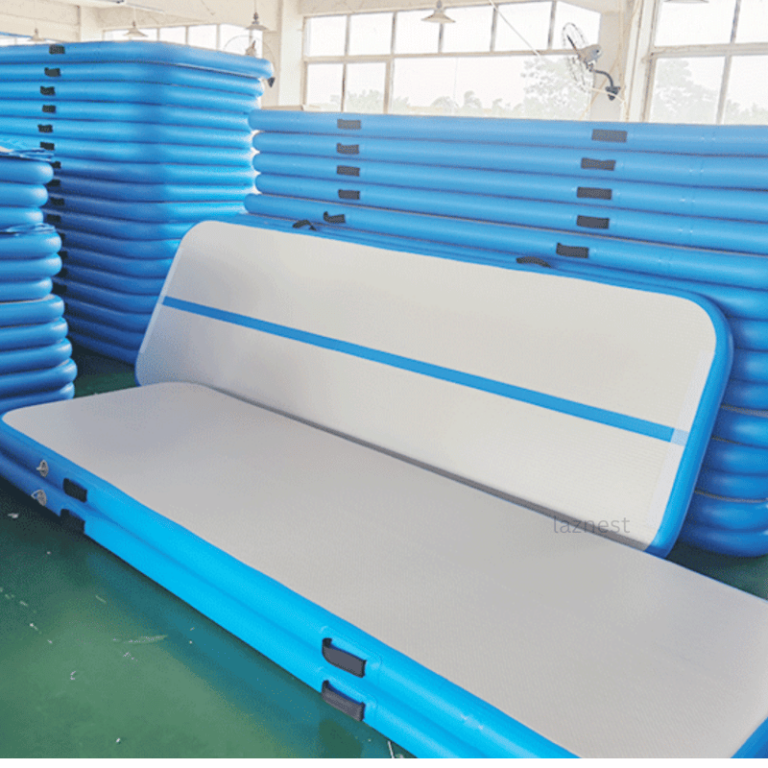 Air track Mats in a factory warehouse (9)