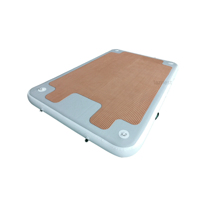 drop stitch inflatable floating dock with antislip EVA (2)