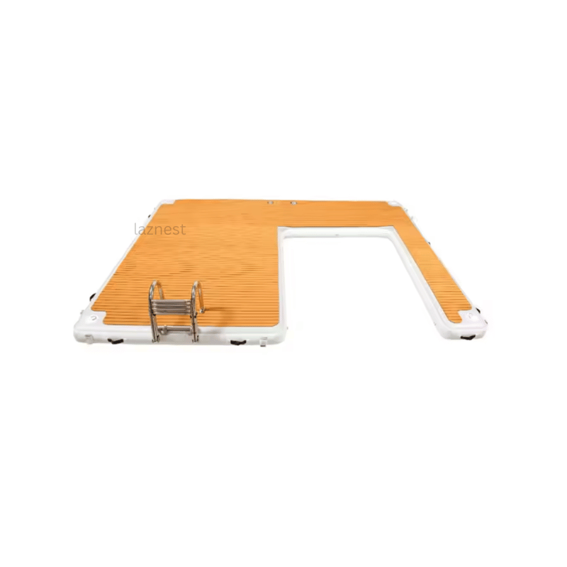 floating water dock platform for jet ski with ladder
