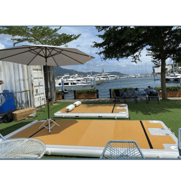 inflatable floating docks outooor